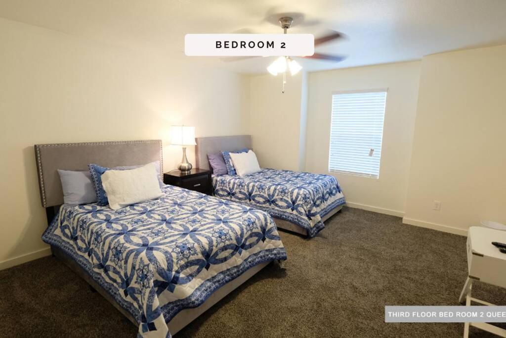3 Story, 3 Bdrm, 4 Beds, 2 Bath, North Houston, Iah - 10B Villa Exterior foto